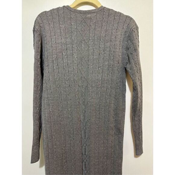 Grey Knit maxi dress set - Picture 8 of 9